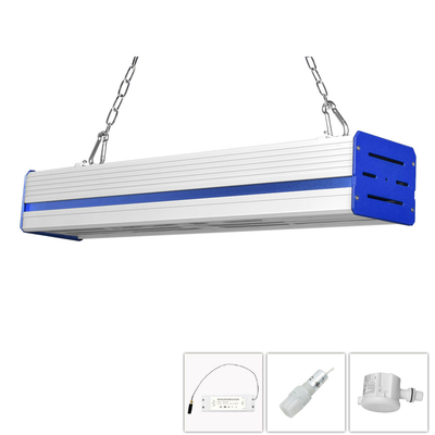 IP65 Đèn chiếu sáng ngoài trời chạy bằng năng lượng mặt trời không thấm nước 50W-250W Đèn LED tuyến tính High Bay
