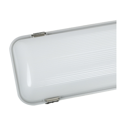 Đèn LED khẩn cấp hơi tuyến tính Batten IP65 24W Cửa hàng T8 chống thấm nước huỳnh quang